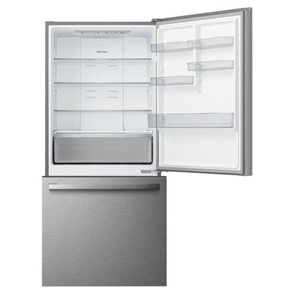 Hisense 32″ Bottom Freezer Refrigerator 17 cu. ft. – Model RB17A2CSE