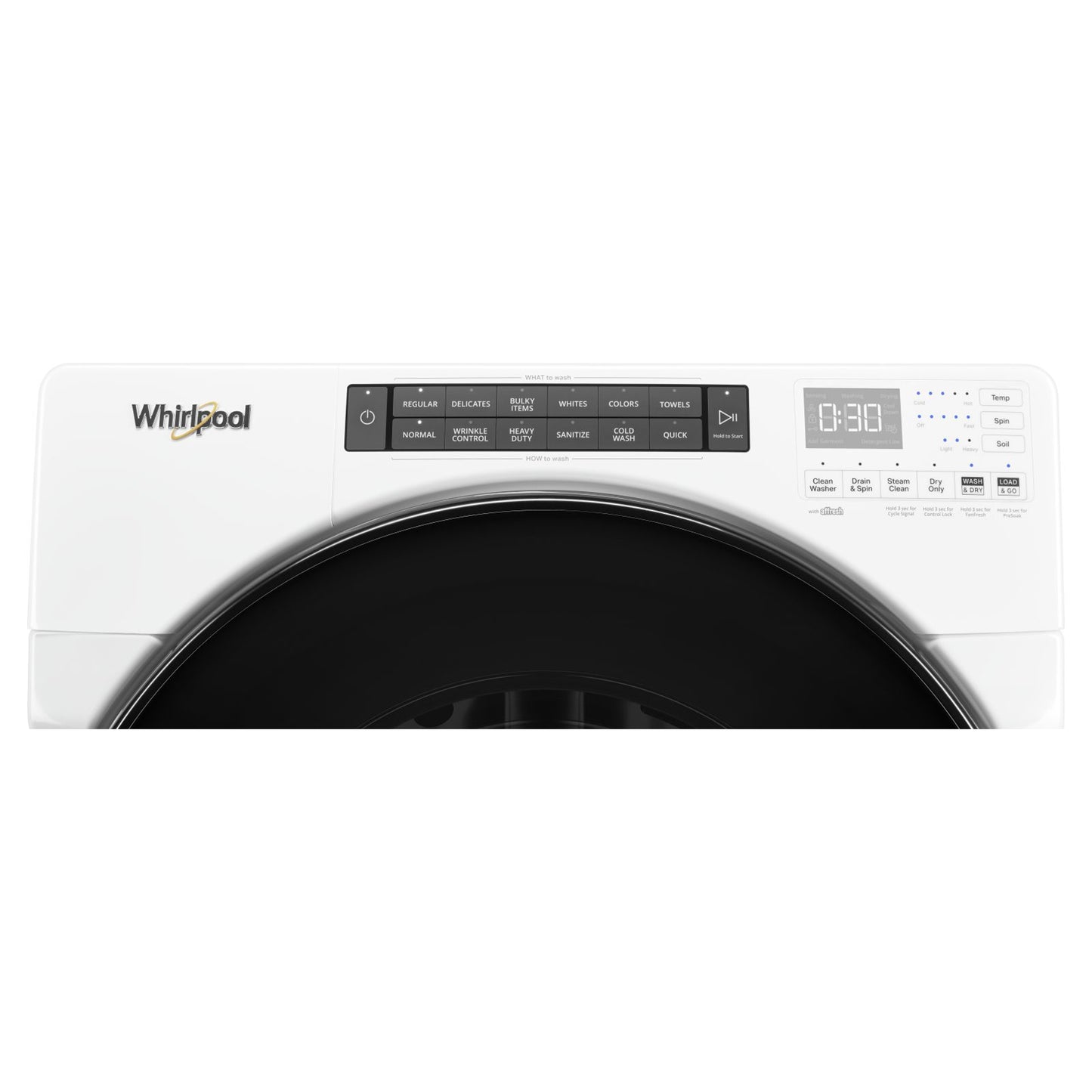 Whirlpool 5,2 pi³ Combiné laveuse-sécheuse – Modèle WFC682CLW - Blanc - Neuf/Boîte ouverte