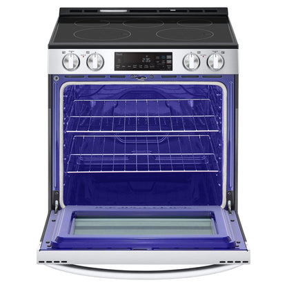 LG 30 po Cuisinière électrique à convection véritable, capacité 6,3 pi³, finition acier inoxydable