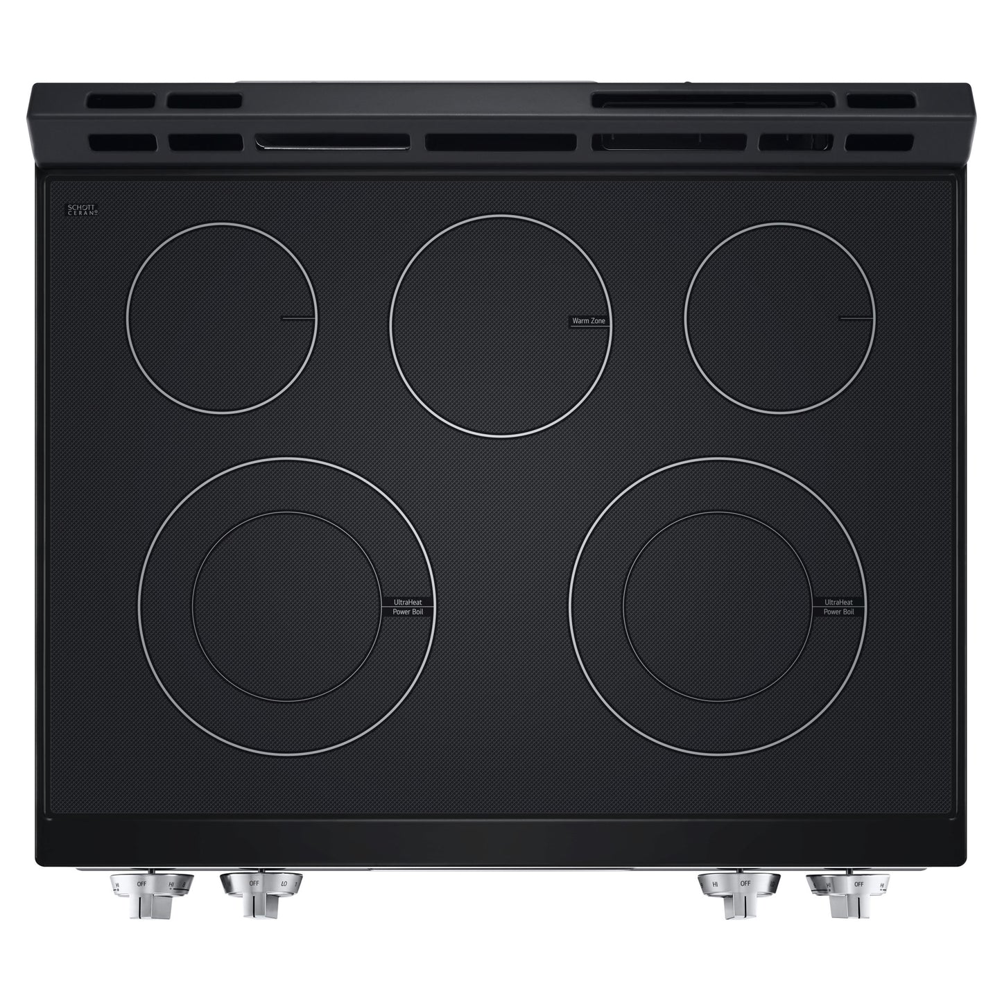 LG 30 po Cuisinière électrique à convection véritable, capacité 6,3 pi³, finition acier inoxydable