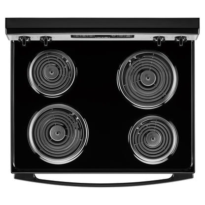 Amana 4,8 pi³ Cuisinière électrique 30 po à serpentin – Modèle YACR4303MMS - Acier inoxydable - Neuf/Boîte ouverte