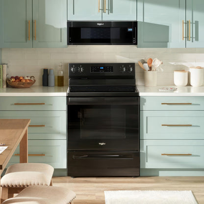 Cuisinière électrique Whirlpool de 30 po avec four de 5,3 pi³ – YWFE515S0JB