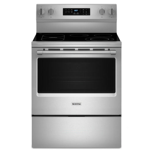 Maytag 30 po Cuisinière électrique encastrable à convection véritable, capacité 5,3 pi³, finition acier inoxydable