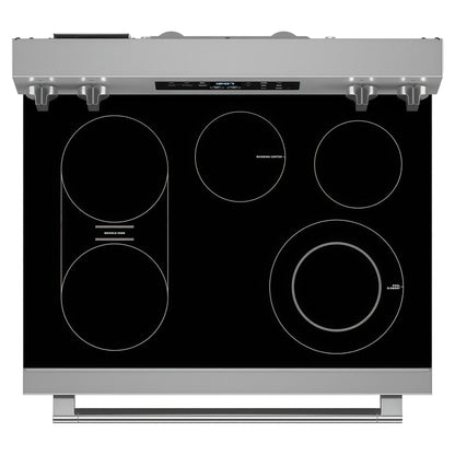 Maytag 30 po Cuisinière électrique encastrable à convection véritable, capacité 5,3 pi³, finition acier inoxydable