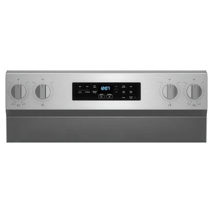 Maytag 30 po Cuisinière électrique encastrable à convection véritable, capacité 5,3 pi³, finition acier inoxydable