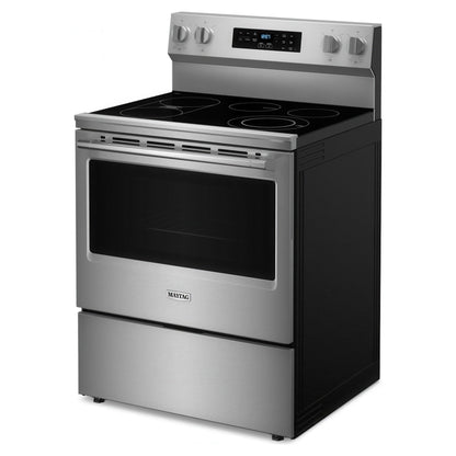 Maytag 30 po Cuisinière électrique encastrable à convection véritable, capacité 5,3 pi³, finition acier inoxydable