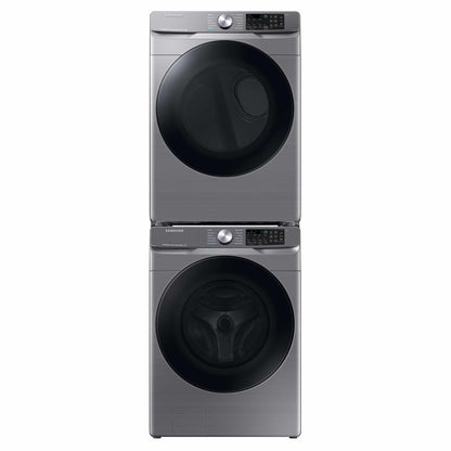 Samsung Front Load Washer and Electric Dryer Combo - WF45B6300AP &amp; DVE45B6300P (Platinum Finish) - New/Open Box