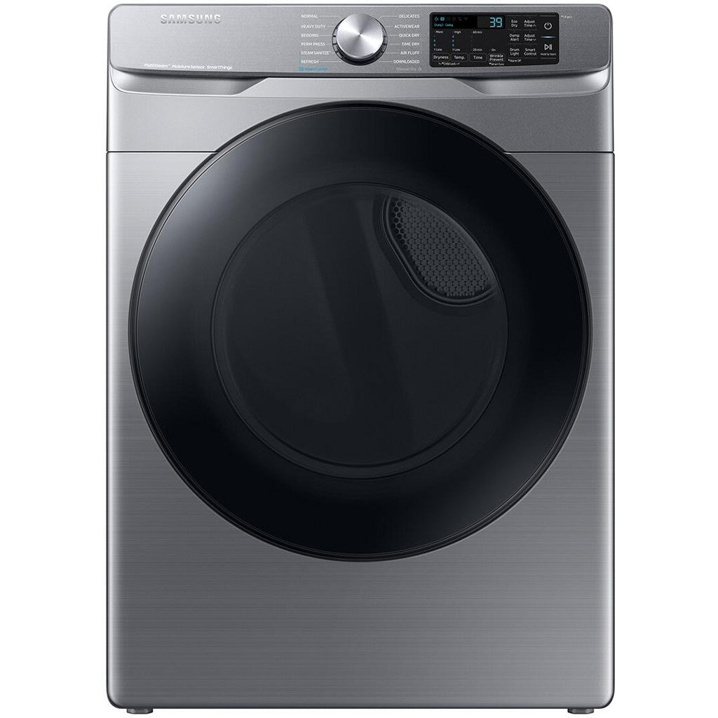 Samsung Front Load Washer and Electric Dryer Combo - WF45B6300AP &amp; DVE45B6300P (Platinum Finish) - New/Open Box