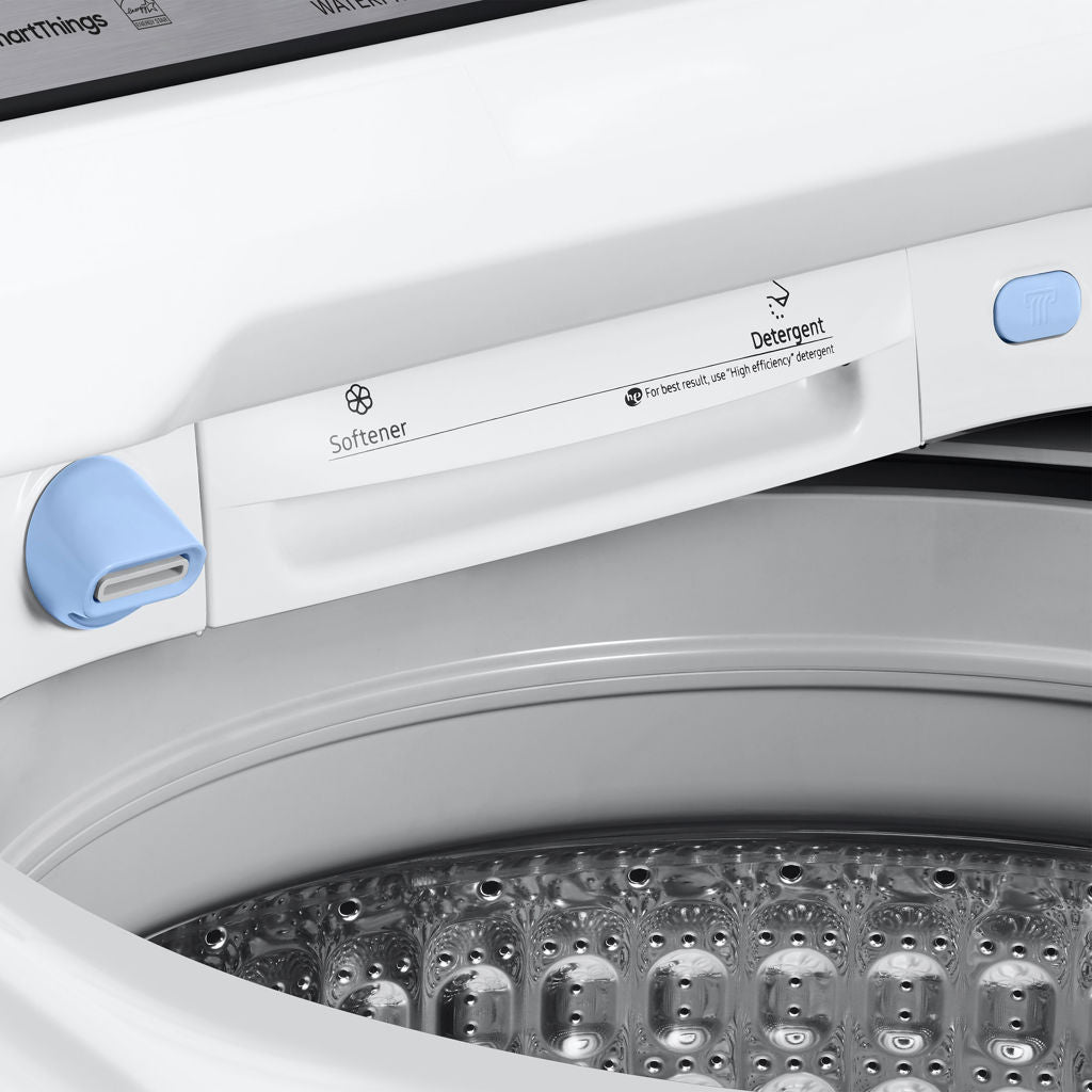 Ensemble laveuse à chargement par le haut et sécheuse électrique Samsung – WA52DG5500AW & DVE52DG5505W – Neuf/Boîte ouverte