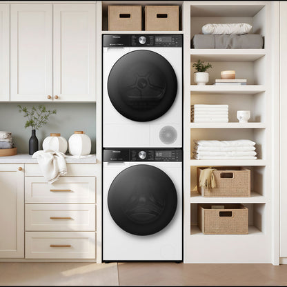 Hisense Front Load Washer and Electric Dryer Combo – WF5S1245BW &amp; DH3S104BW