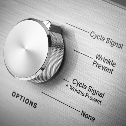 Maytag 27 po Ensemble laveuse à chargement par le haut et sécheuse électrique, capacité 5,4 pi³ et 7,0 pi³, finition blanc classique