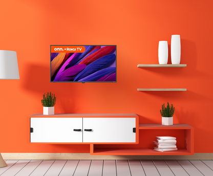 ONN 43’’ 4K UHD HDR10 – Téléviseur DEL intelligent Roku TV – Modèle 100012584