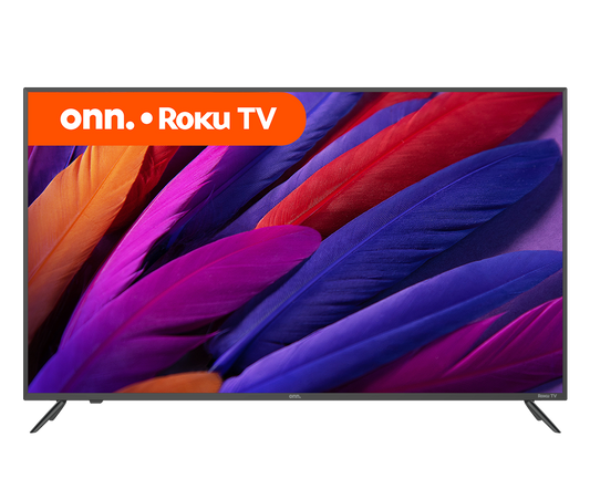 ONN 65’’ 4K UHD HDR – Téléviseur DEL intelligent Roku TV – Modèle 100012587