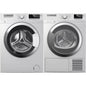 Blomberg Front Load Washer and Electric Dryer Combo - WM98400SX &amp; DHP24412W