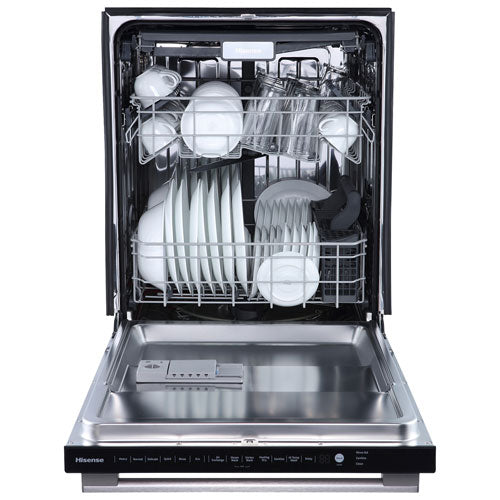 Hisense Lave-vaisselle encastré 24″ Acier inoxydable – Modèle HDW63314SS