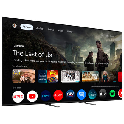 Sony 85" Bravia XR 4K UHD HDR Smart TV – Modèle K85XR50 - 2025