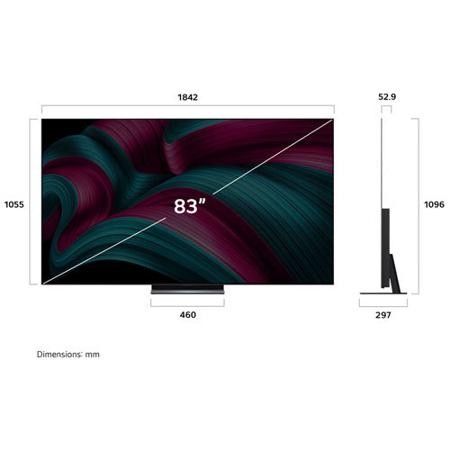 LG 83" OLED 4K Smart TV – Modèle OLED83C5 - 2025