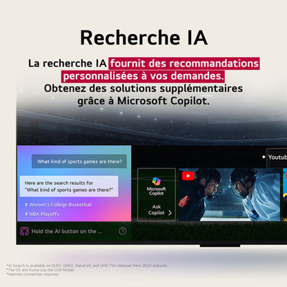 LG 83" OLED 4K Smart TV – Modèle OLED83C5 - 2025