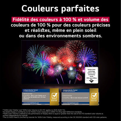 LG 83" OLED 4K Smart TV – Modèle OLED83C5 - 2025