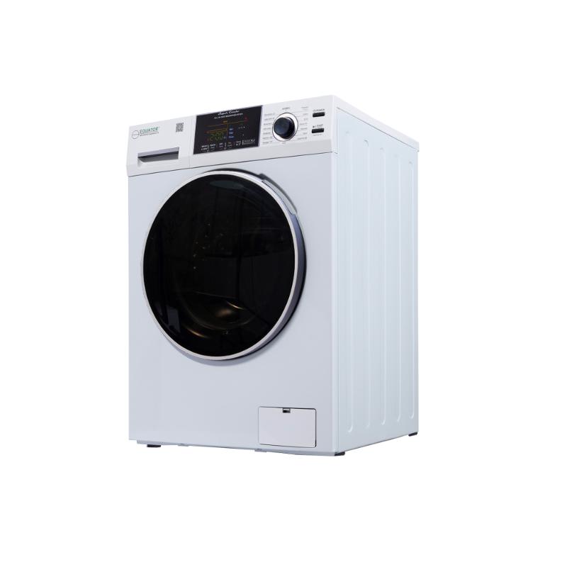 Equator EZ 5500 CV – Laveuse‑sècheuse combo 18 lb, 2‑en‑1 convertible vent/ventless