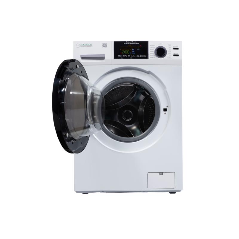 Equator EZ 5500 CV – Laveuse‑sècheuse combo 18 lb, 2‑en‑1 convertible vent/ventless