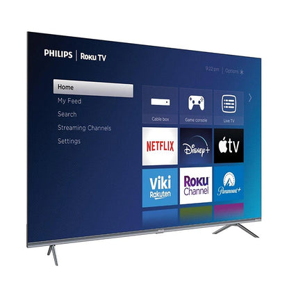 Philips 55" Classe – Série 7900 – Téléviseur QLED 4K UHD HDR Intelligent avec Google TV – Modèle 55PUL7973/F7