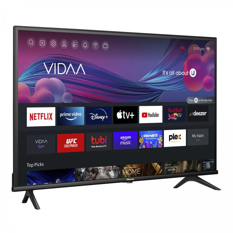 Hisense 50" Classe R6 – Téléviseur DEL 4K UHD HDR Intelligent avec Roku TV – Modèle 50R6030N