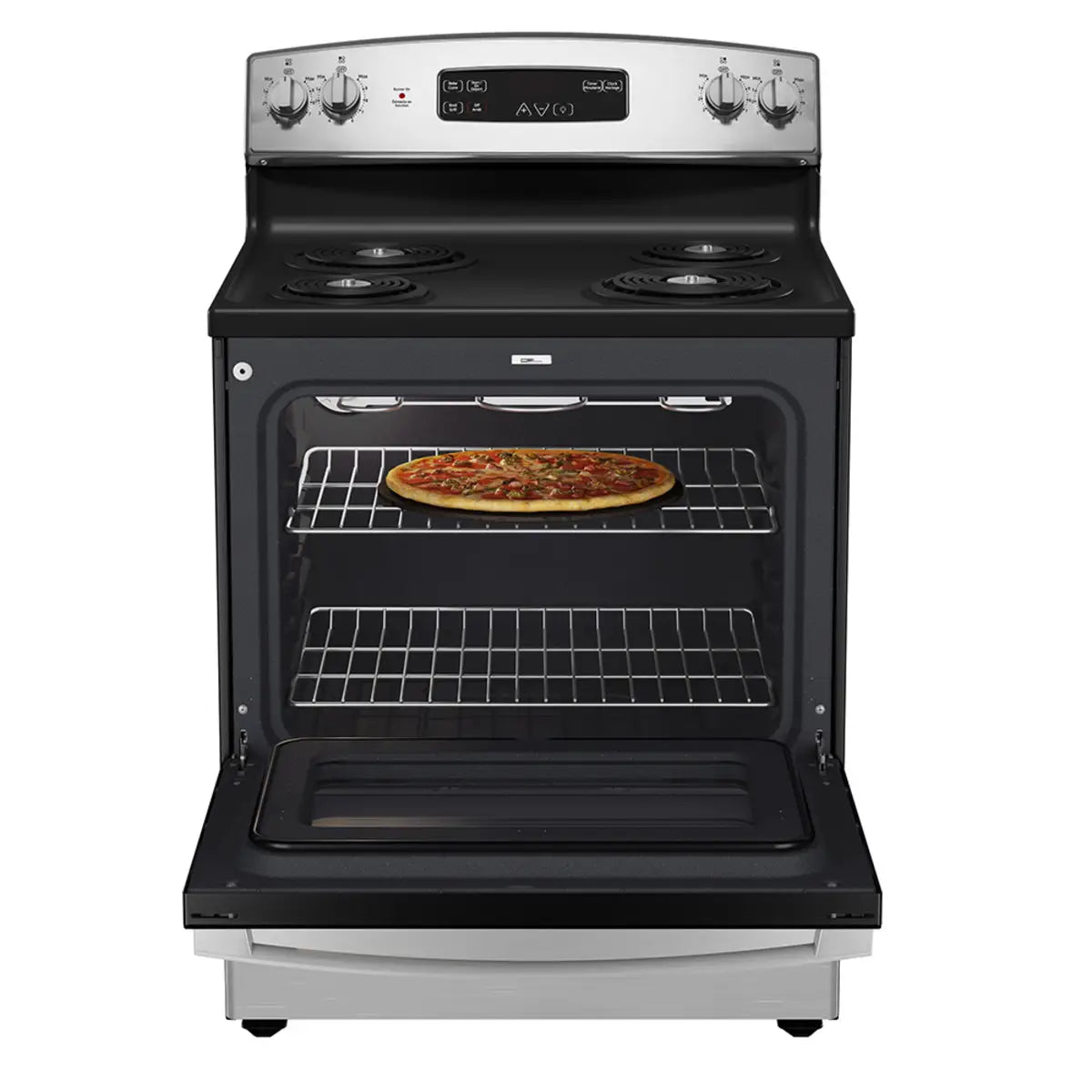 GE JCBS350SVSS – Cuisinière électrique autonome 30 po, 5,0 pi³, Inox - DÉMO