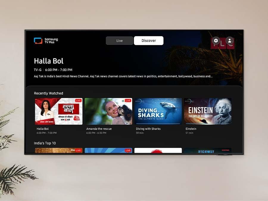 Samsung 65" Classe – Téléviseur Crystal UHD 4K Smart TV – Modèle UN65CU7000