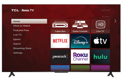 TCL 75" S Class 4K UHD HDR LED Smart TV with Roku TV – 75S41BR