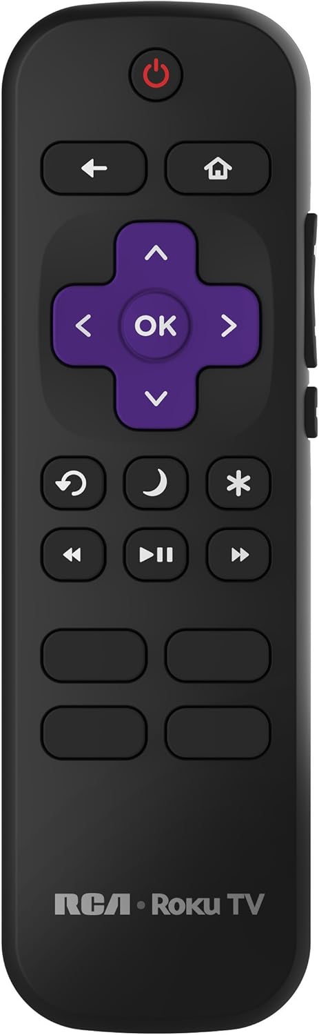 RCA 50" Classe – Téléviseur DEL 4K UHD HDR Intelligent avec Roku TV – Modèle RTRU5028-D-CA