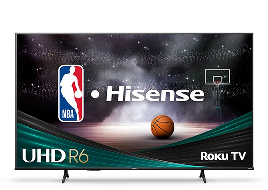 Hisense 50" Classe R6 – Téléviseur DEL 4K UHD HDR Intelligent avec Roku TV – Modèle 50R6030N