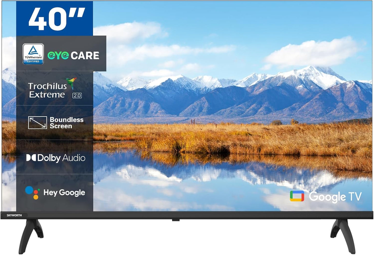 SKYWORTH 43" 4K UHD HDR LED Smart TV – Modèle 43G6500B - 2025