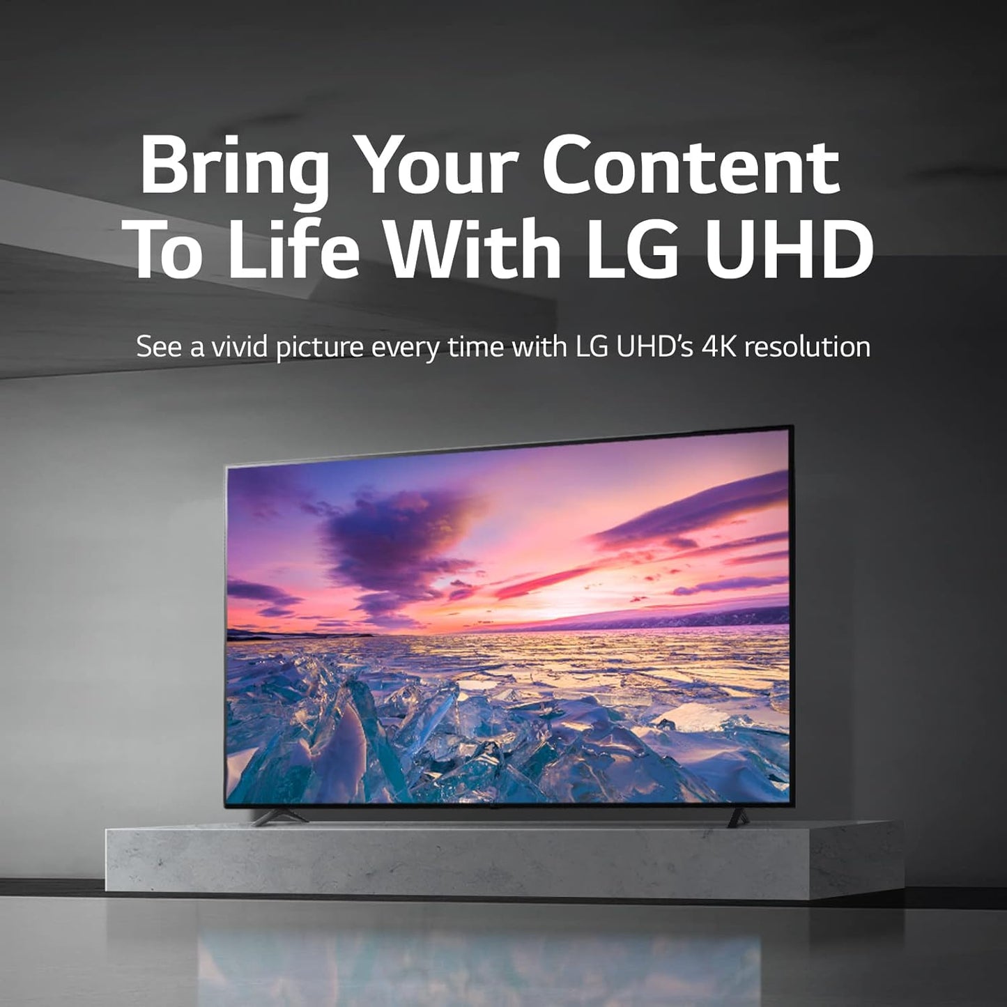 LG UQ90 43″ UHD 4K Smart TV avec AI Sound Pro - Modèle 43UQ9000PUD