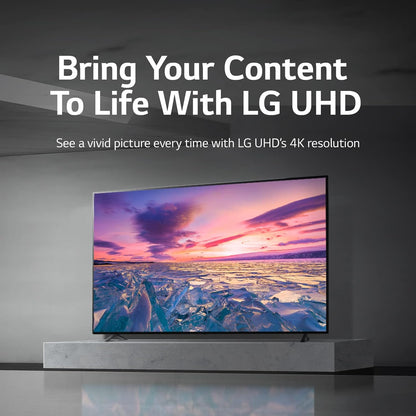 LG UQ90 43″ UHD 4K Smart TV avec AI Sound Pro - Modèle 43UQ9000PUD