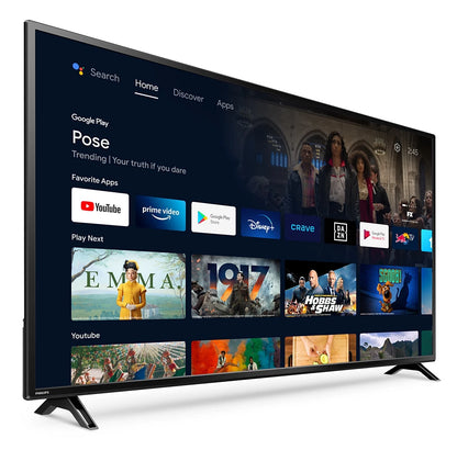 Philips 65" Classe – Série 5700 – Téléviseur DEL 4K UHD HDR Intelligent avec Roku TV – Modèle 65PFL5766/F7