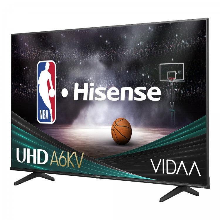Hisense 58" Classe – Série A6KV – Téléviseur DEL 4K UHD HDR Intelligent avec VIDAA – Modèle 58A6KV
