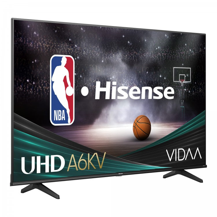 Hisense 58" Classe – Série A6KV – Téléviseur DEL 4K UHD HDR Intelligent avec VIDAA – Modèle 58A6KV