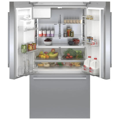 Bosch 26 pi³ Réfrigérateur French Door Fond Congélateur – Modèle B36FD50SNS