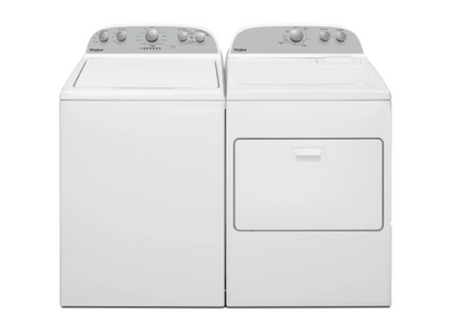 Ensemble laveuse à chargement par le haut et sécheuse électrique Whirlpool – WTW4957PW & WED4950HW