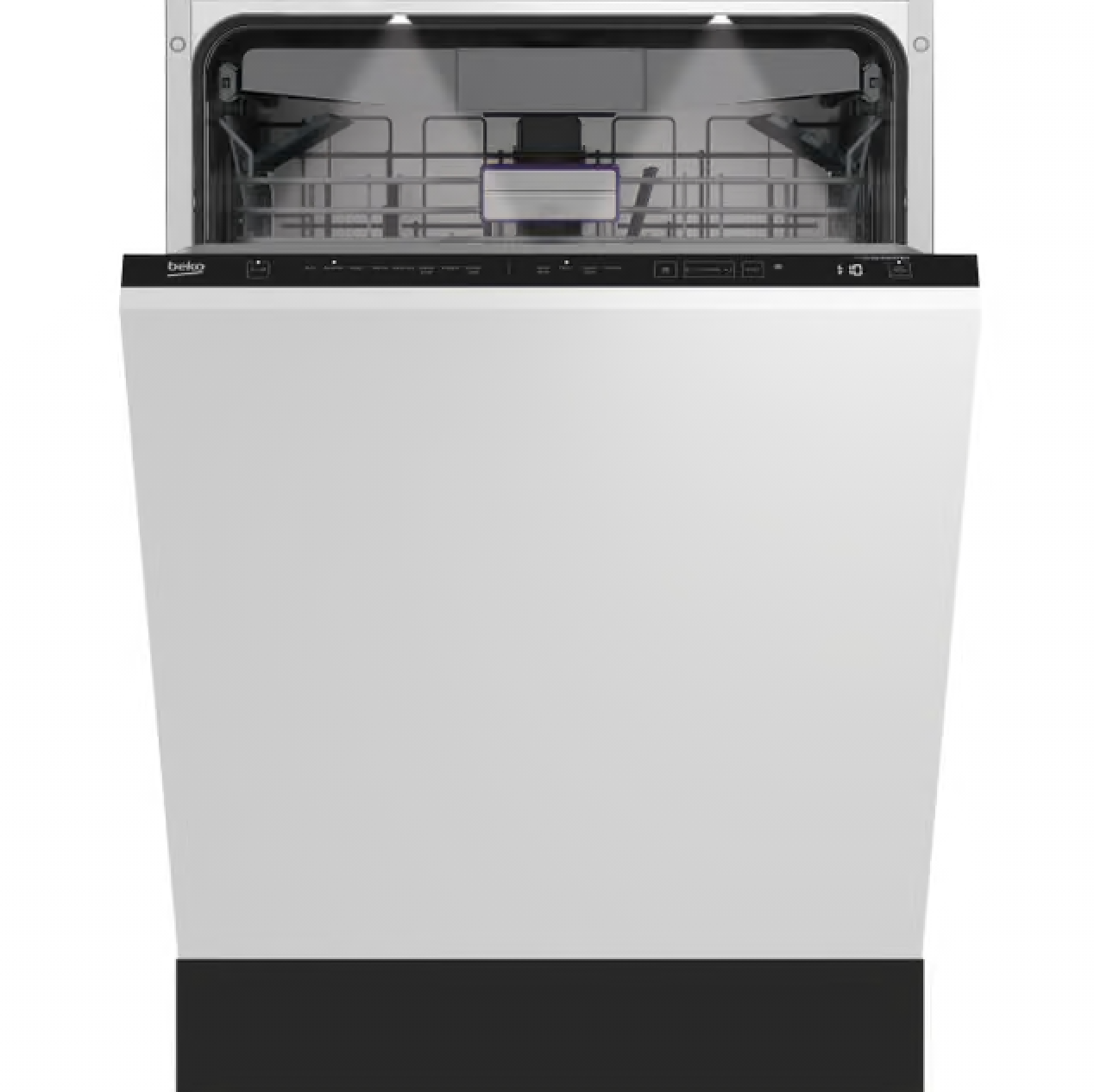 Beko 24 po Lave-vaisselle Encastrable avec Commandes Supérieures – Modèle DIT38532