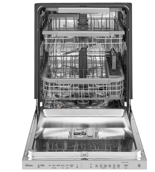 LG LDP6797SS – Lave-vaisselle encastrable 24″, cuve en acier inoxydable, 44 dBA - Neuf/Boîte ouverte