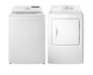 Insignia 27 po Ensemble laveuse à chargement par le haut et sécheuse électrique, capacité 4,7 pi³ et 6,7 pi³, finition blanc classique