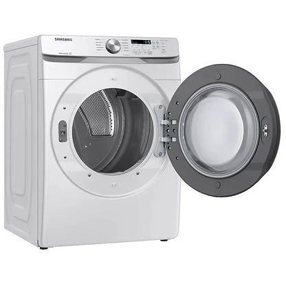 Ensemble laveuse à chargement frontal et sécheuse électrique Samsung – WF45T6000AW & DVE45T6005W (Finition Blanc) - Neuf/Boîte ouverte