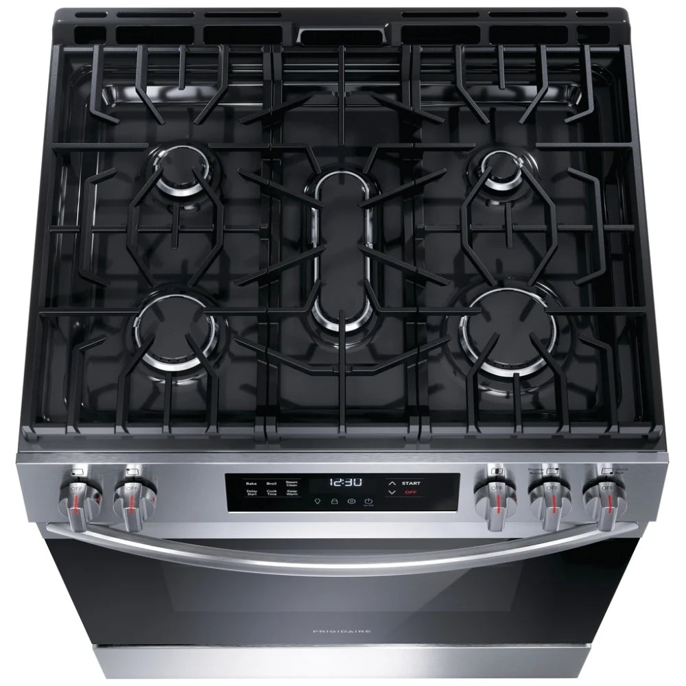 Frigidaire 30″ Cuisinière électrique autoportante 5,7 pi³ – Modèle FCFE3062AS