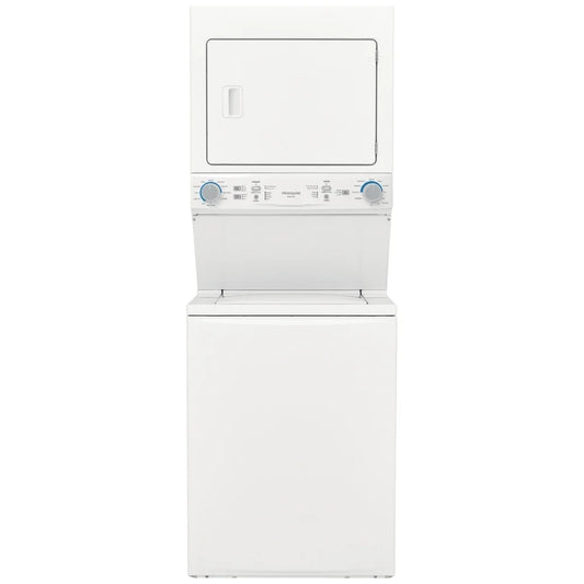 Frigidaire 27 po Ensemble laveuse-sécheuse superposée – Modèle FLCE752CAW - Neuf/Boîte ouverte