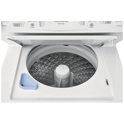 Frigidaire 27 po Ensemble laveuse-sécheuse superposée – Modèle FLCE752CAW - Neuf/Boîte ouverte