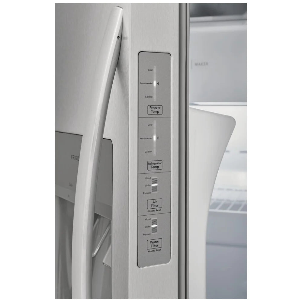 Frigidaire 22.3 cu. ft. Side-by-Side Refrigerator – Model FRSS2323AS – New/Open Box