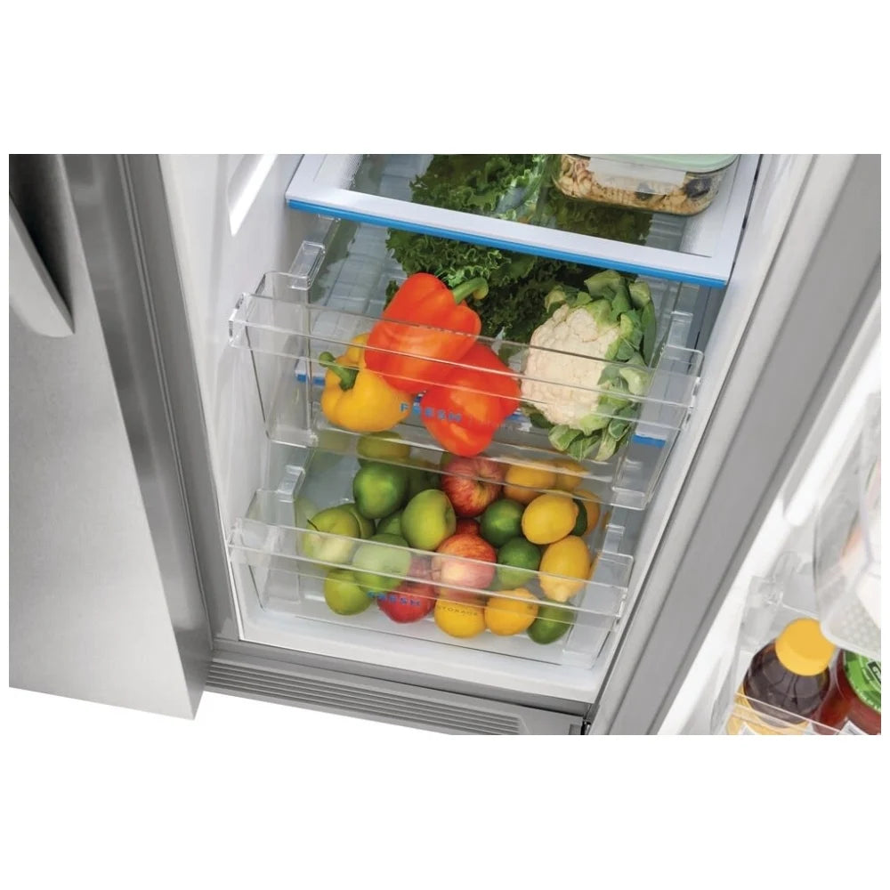 Frigidaire 22.3 cu. ft. Side-by-Side Refrigerator – Model FRSS2323AS – New/Open Box