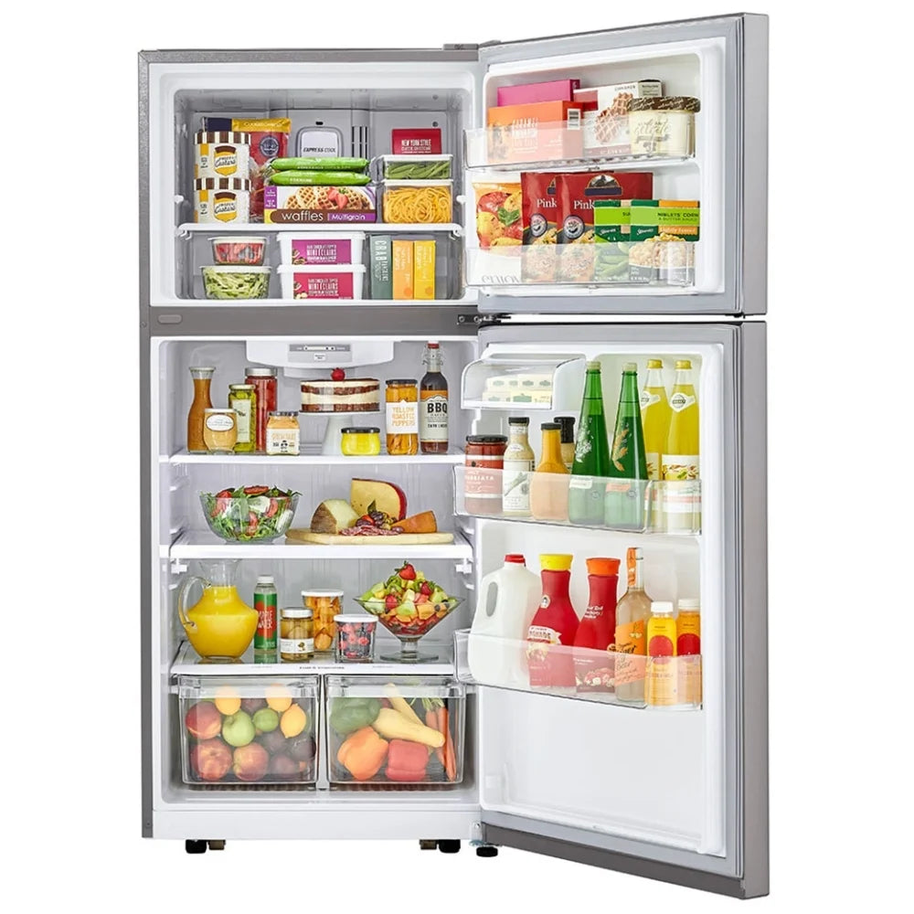 LG 20 pi³ Réfrigérateur à congélateur supérieur – Modèle LTCS20020S - Neuf/Boîte ouverte
